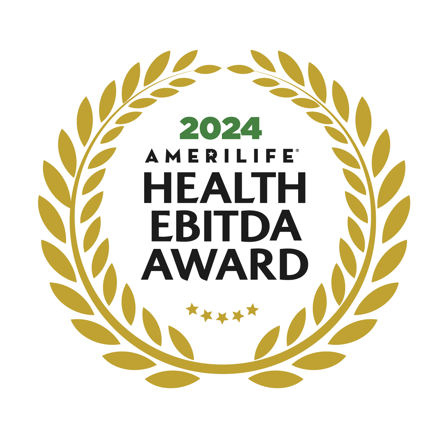 PCH - Awards Decoration Designs_Health EBITDA Award 2024 Amerilife EBITA award